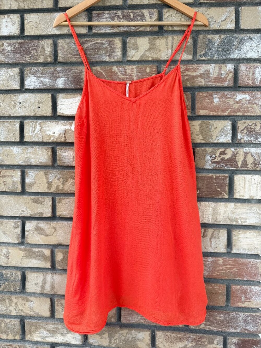 ☀️ Free People See It Through Maxi Coral Replacement Slip Dress M